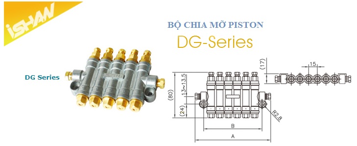 Bộ chia mỡ bò DG Ishan Bộ chia mỡ bò DG Ishan