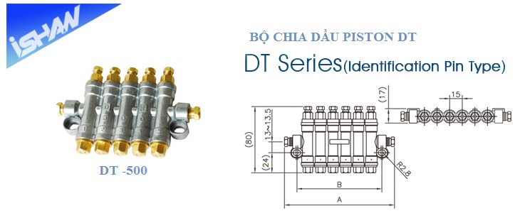 Bộ chia dầu DT Ishan Bộ chia dầu DT Ishan