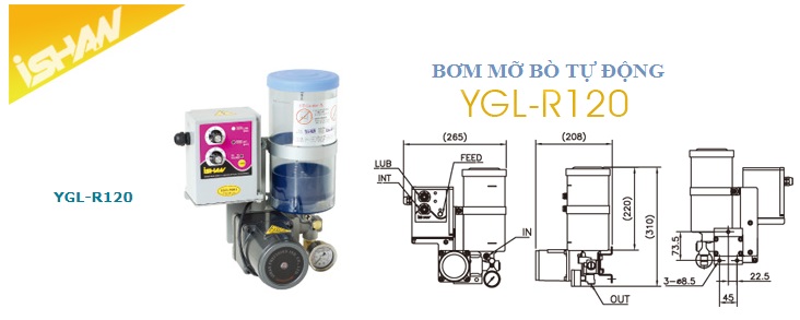Máy Bơm Mỡ Bò Tự Động YGL - R
