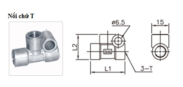 Nối chữ T PKD ISHAN Nối chữ T PKD ISHAN